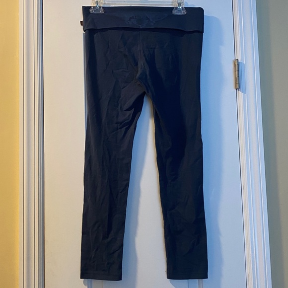 Le Donne Pants - Le Donne Cotton Stretch Fold Over Logo Gym/Yoga Pants Never Used